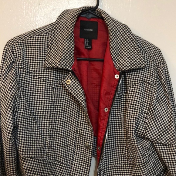 Patterned crop jacket - Picture 2 of 4